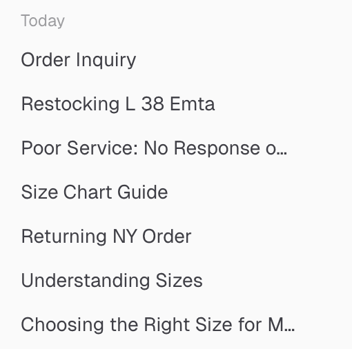 Chat monitoring dashboard
